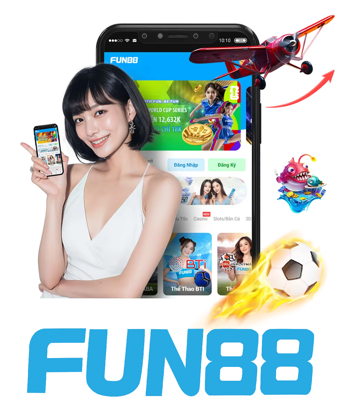 Hình minh họa ứng dụng Fun88